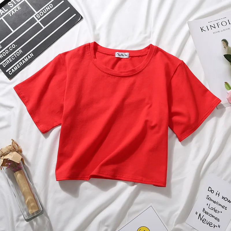 Summer Short Sleeve T Shirts Women