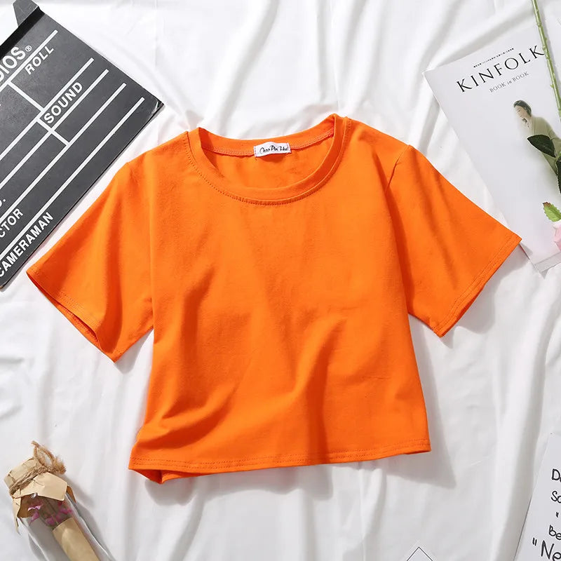 Summer Short Sleeve T Shirts Women