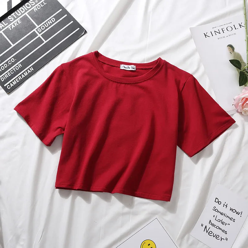 Summer Short Sleeve T Shirts Women