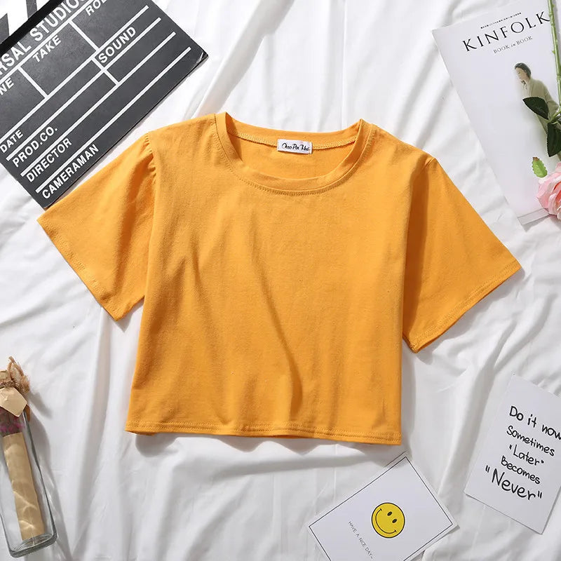 Summer Short Sleeve T Shirts Women