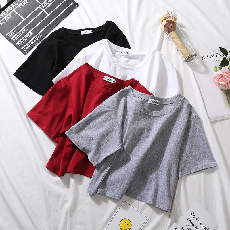 Summer Short Sleeve T Shirts Women