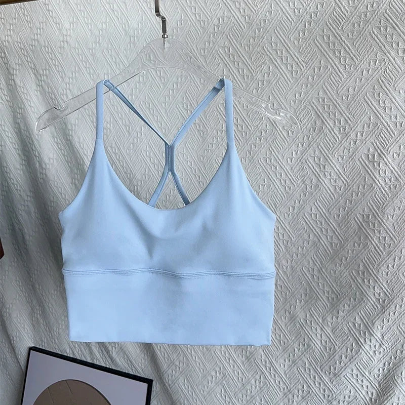 Cross Back Small Sling Yoga Sports Bra