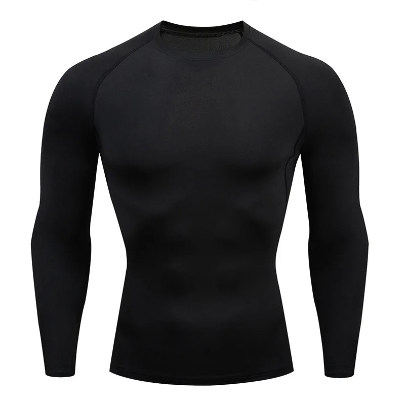 Men Workout Long Sleeve T- shirt