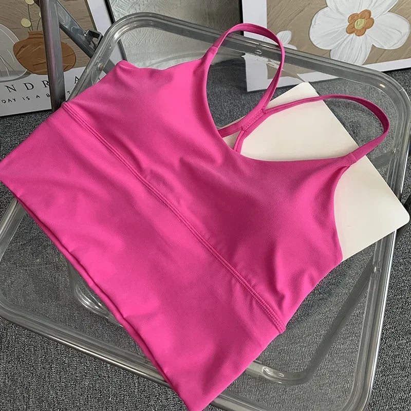 Cross Back Small Sling Yoga Sports Bra