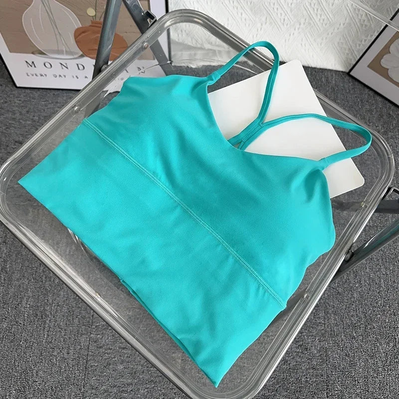 Cross Back Small Sling Yoga Sports Bra