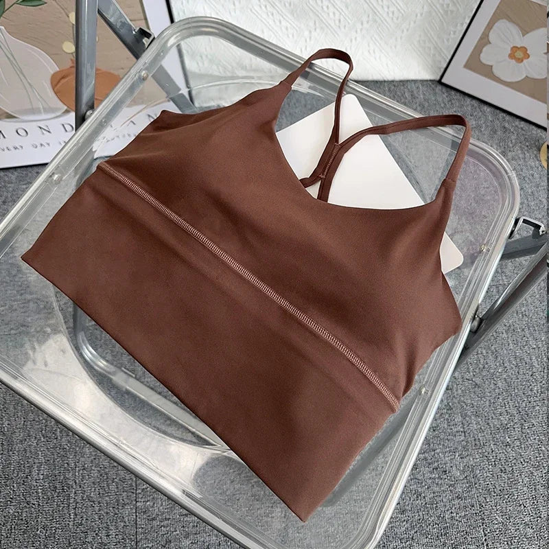 Cross Back Small Sling Yoga Sports Bra