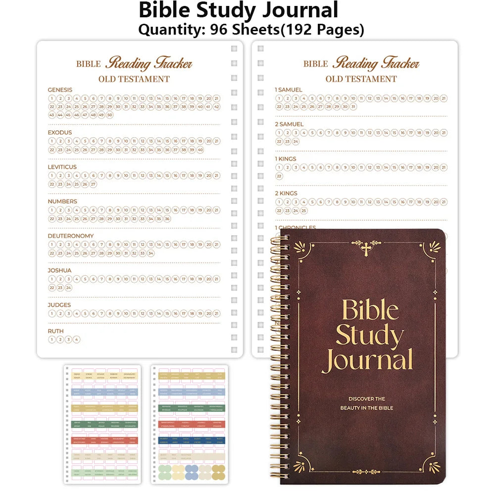 Bible Study Journal Notebook Devotional Prayer Journal
