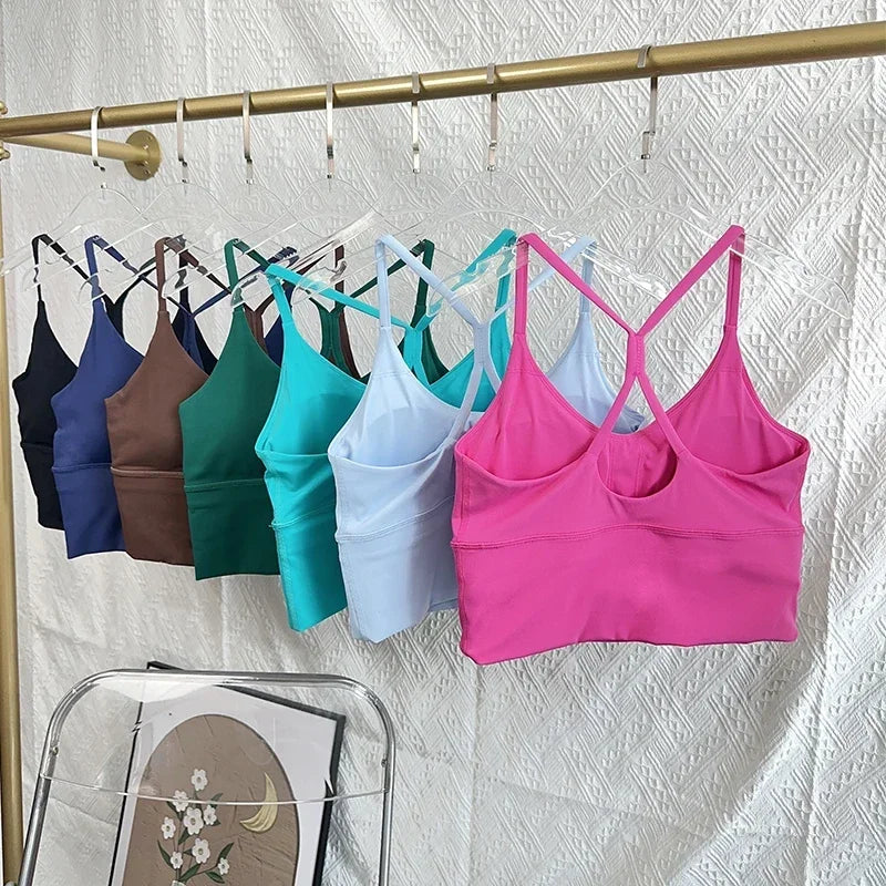 Cross Back Small Sling Yoga Sports Bra