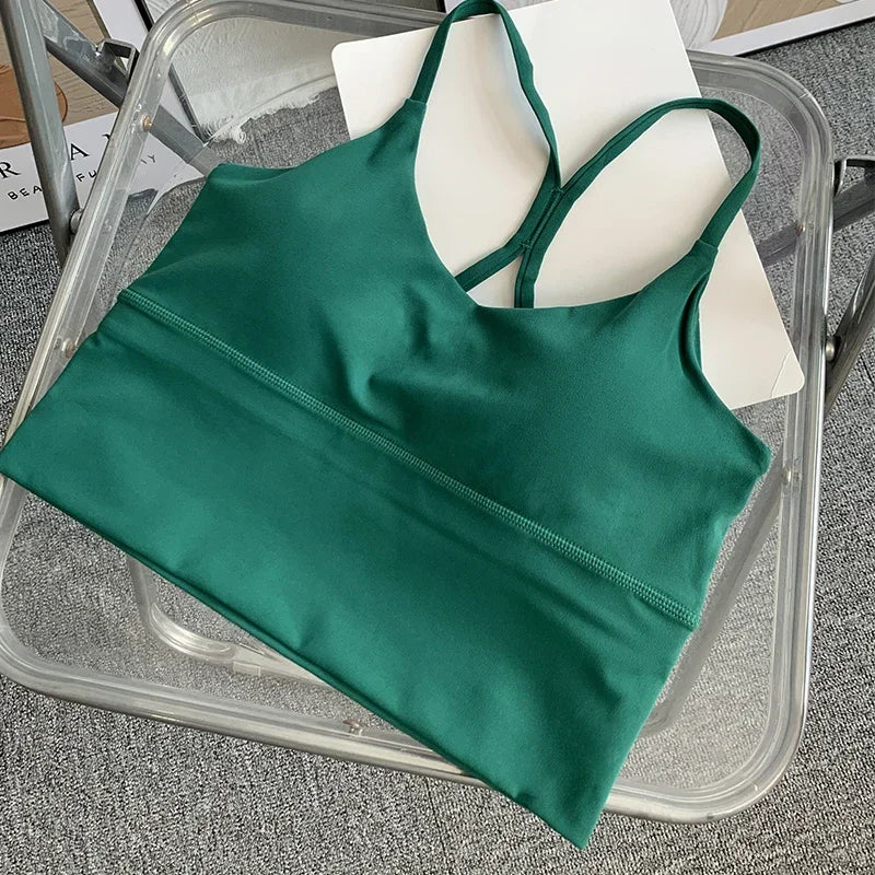 Cross Back Small Sling Yoga Sports Bra