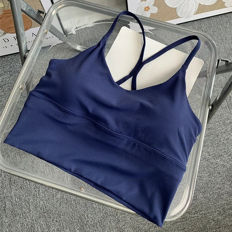 Cross Back Small Sling Yoga Sports Bra