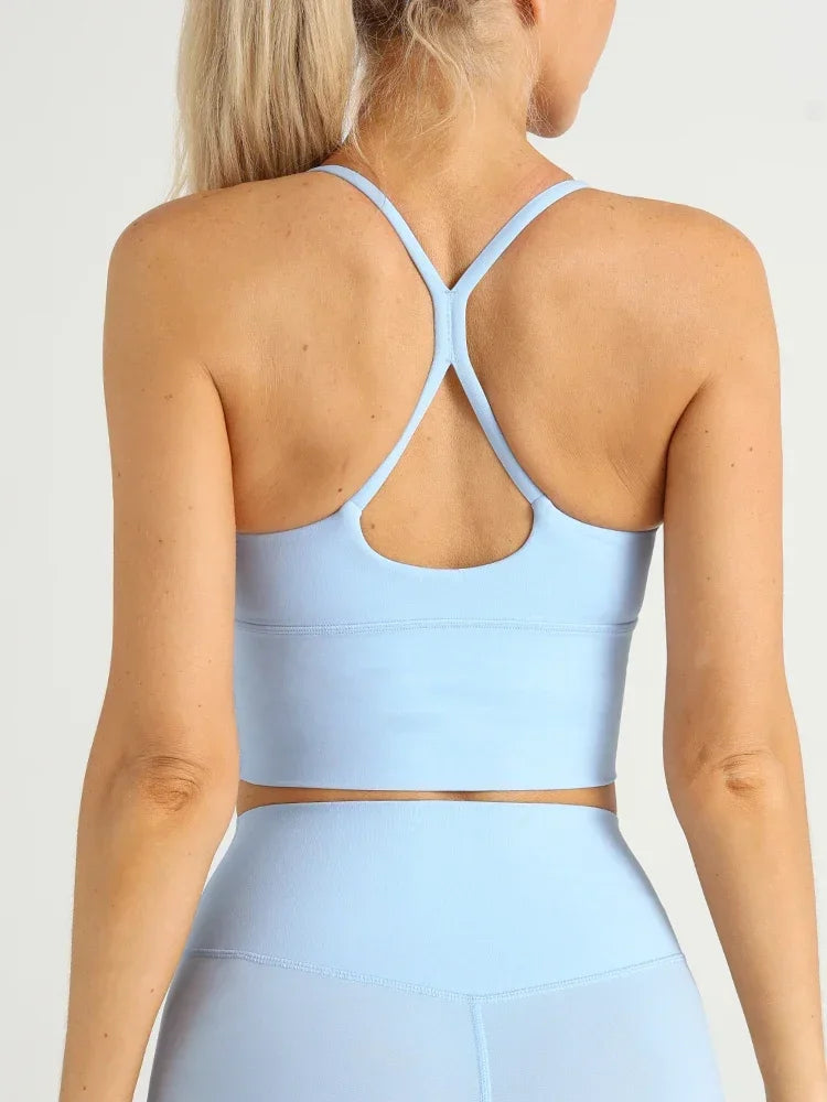 Yoga Cross Back Y Shape Sports Bra