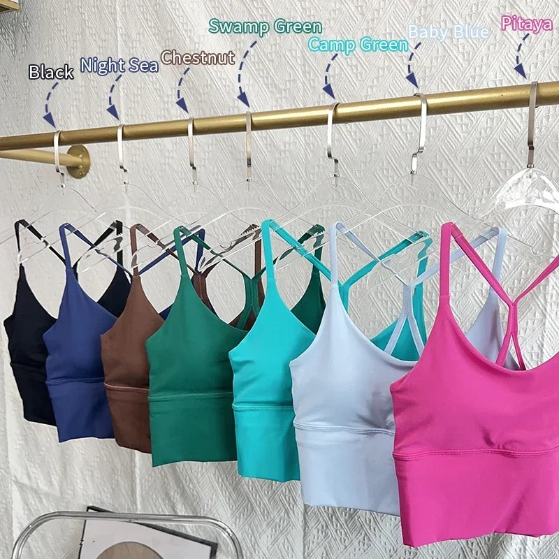 Cross Back Small Sling Yoga Sports Bra