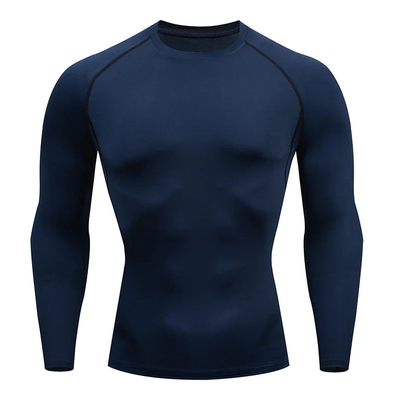 Men Workout Long Sleeve T- shirt