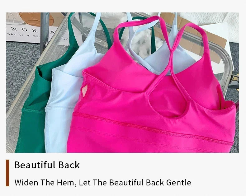 Cross Back Small Sling Yoga Sports Bra