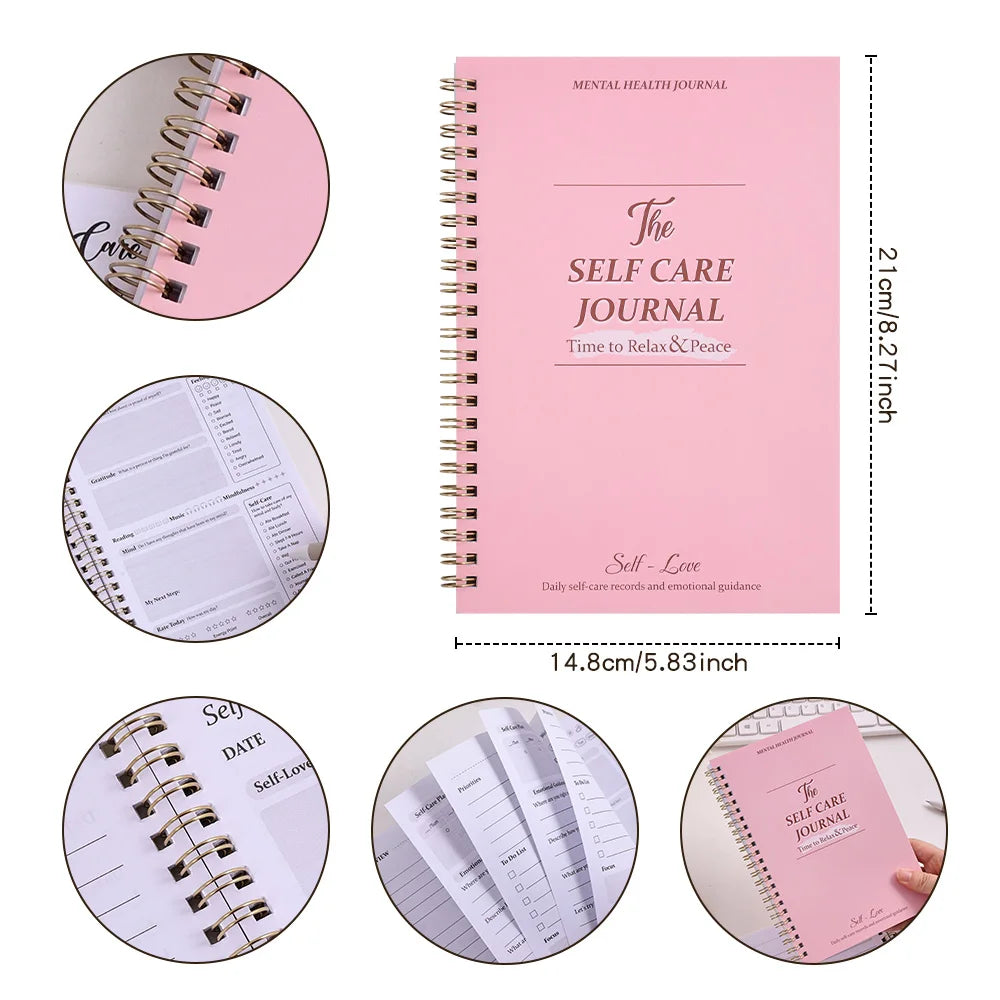 50 sheets Daily Self Care Journal