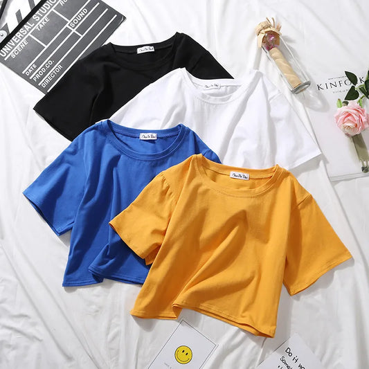 Summer Short Sleeve T Shirts Women