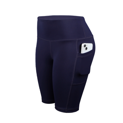 Women Solid Yoga Shorts