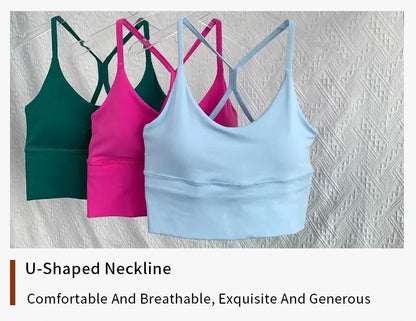 Cross Back Small Sling Yoga Sports Bra