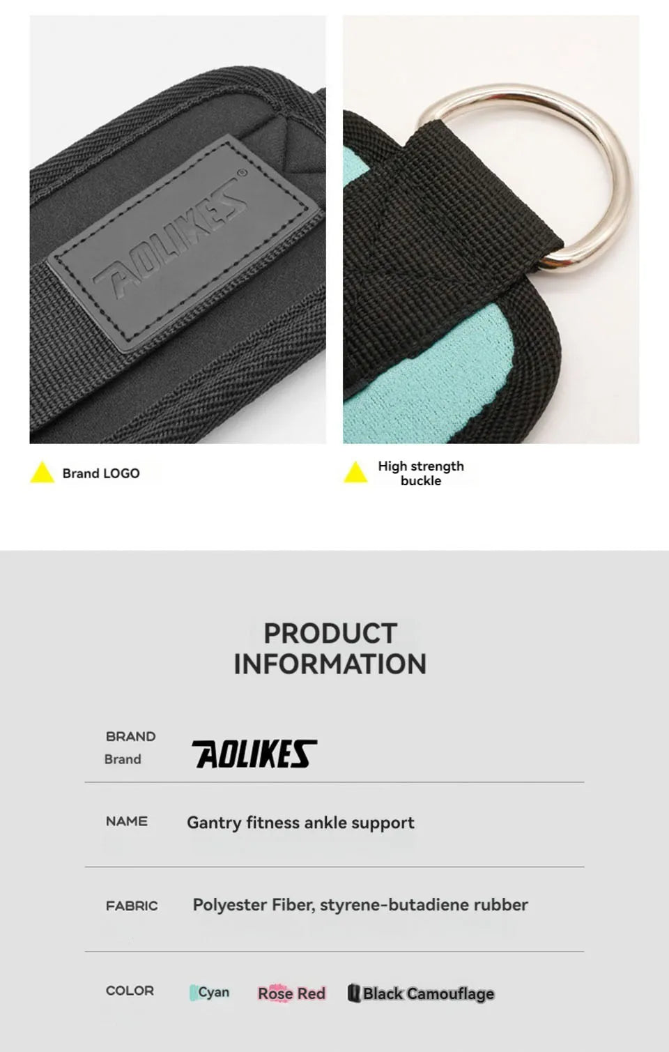 Cable Ankle Straps