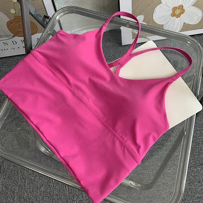 Cross Back Small Sling Yoga Sports Bra
