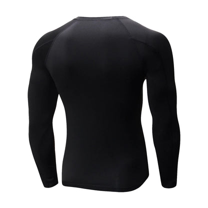 Mens Compression Shirt Long Sleeve