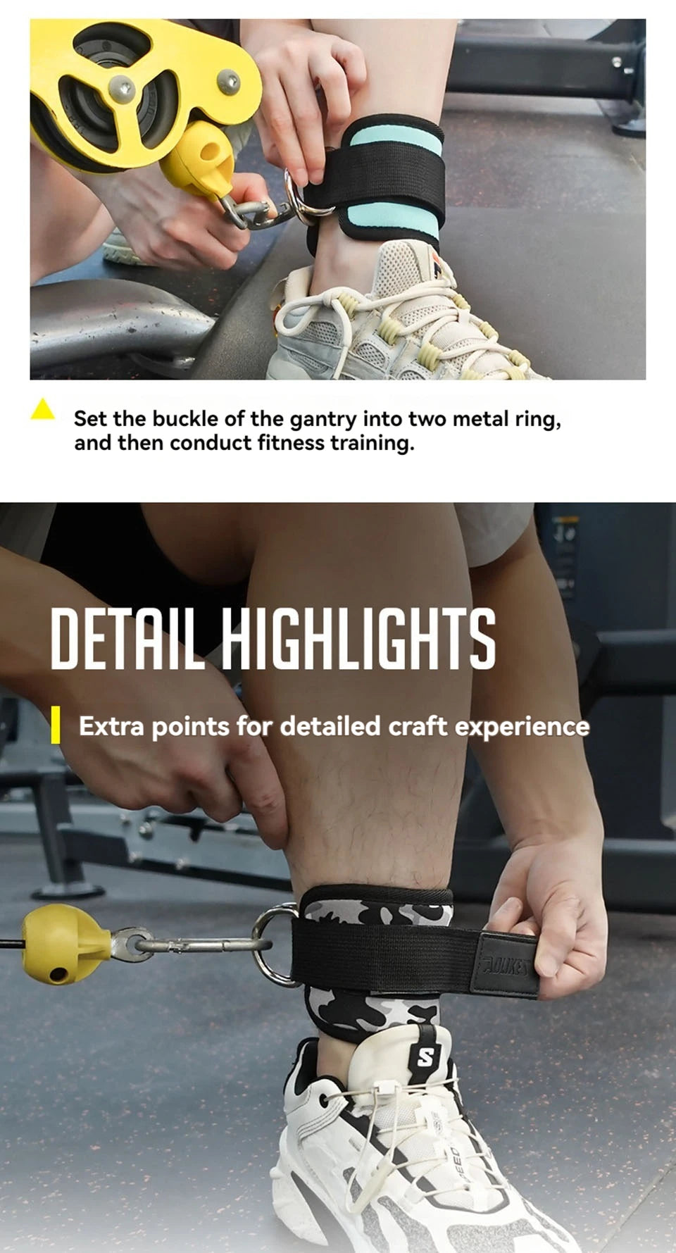 Cable Ankle Straps