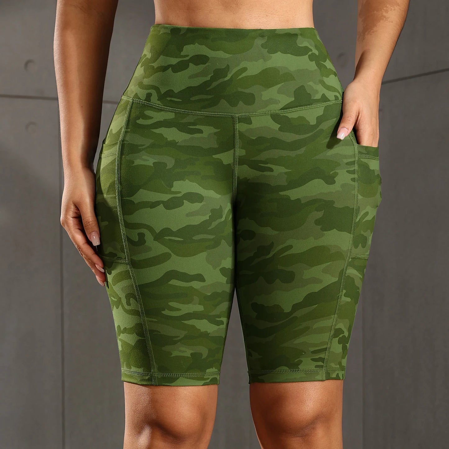 Women Solid Yoga Shorts