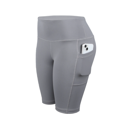 Women Solid Yoga Shorts