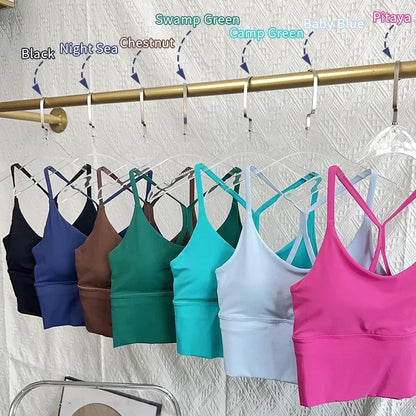 Cross Back Small Sling Yoga Sports Bra