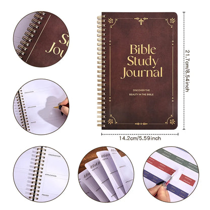 Bible Study Journal Notebook Devotional Prayer Journal